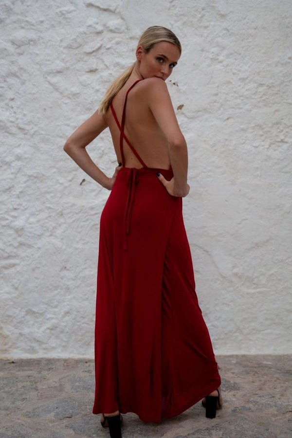 Maxi Dress Open Back Hold me Tight